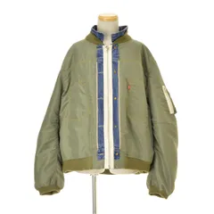 【sacai×LEVIS】25SS 25-03707M Denim x Nylon Twill Reversible Blousonジャケット
