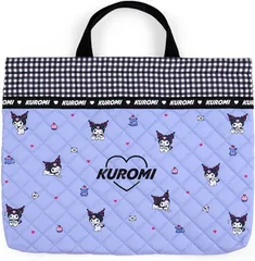 サンリオ SANRIO キルティングレッスンバッグ 子供 キッズ キルト手提げバッグ トートバッグ おけいこバッグ クロミ クロミちゃん 207861