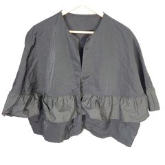 BEARDSLEY ナイロン 羽織 ビアズリー フリルハオリ レディース