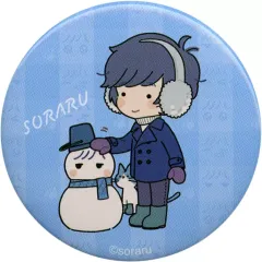 【中古】バッジ・ピンズ そらる(ゆきだるま) オリジナル缶バッジ 「そらる×ファミリーマート 第2弾」 そらるキャンペーン 第2弾 対象商品購入特典