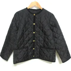 ★極美品★　トラディショナルウェザーウェアー　ノーカラー　キルティングジャケット TRADITIONAL WEATHERWEAR トラディショナル ウェザーウェア ノー