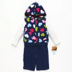 ❤︎Carter's❤︎新品❤︎ネイビー　カラフル♡お買い得３点セット♪６M❤︎のサムネイル