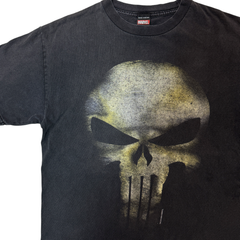 00s Y2K MARVEL パニッシャー Tシャツ Mサイズ フェード ボロ スカル ドクロ 骸骨 Punisher マーベル ヴィンテージ ビンテージ vintage