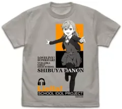 【中古】衣類 澁谷かのん Tシャツ ライトグレー Lサイズ 「ラブライブ!スーパースター!!」