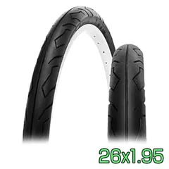 自転車 タイヤ 26インチ 26x1.95 HE 1本 スリックタイヤ SR064 シンコー SHINKOのサムネイル