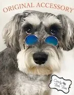 犬用アクセサリー 犬のサングラス ゴーグル 眼鏡 めがね 丸型フレーム  CandyBonBonキャンディーボンボン ラウンド型サングラス