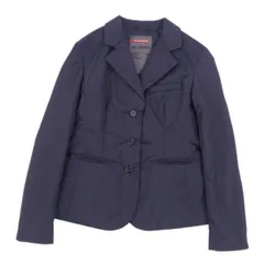 PRADA SPORT テーラードジャケット PRADA バージンウール100% テーラード ジャケット - メルカリ