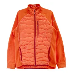 サイズ：M PEAKPERFORMANCE ピークパフォーマンス  切替ダウンジャケット  オレンジ系 [240101437751] ゴルフウェア メンズ ストスト