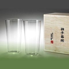 うすはり タンブラーL木箱2P 松徳硝子 グラス うすはりグラス ドリンクグラス ビールグラス 家飲み グッズ ペア セット 薄い おしゃれ ハイセンス ギフト プレゼント 木箱入り 高級 結婚祝い 引き出物 お祝い 内祝い 御礼