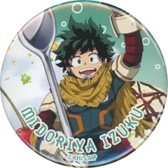 【中古】バッジ・ビンズ 緑谷出久(ノーマル) 「僕のヒーローアカデミア 雄英高校オープンスクール 缶バッジコレクション(クリームソーダ)」