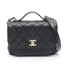 シャネル CHANEL ショルダーバッグ ビジネスアフィニティ マトラッセ A93607 ブラック カーフ（牛革） マトラッセ ビジネス アフィニティ 2wayチェーントート レディースのサムネイル