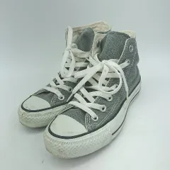 ◇ Θ CONVERSE コンバース オールスター ハイカットスニーカー サイズ22 グレー系 レディース E  【1501230039727】