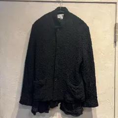 COMME des GARÇONS ブラック フリース カーディガン Lサイズ 2025年最新】BLACK COMME des GARCONS メンズ カーディガンの