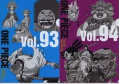 【中古】クリアファイル 集合/vol.93＆94 A4ヒストリークリアファイルセット(2枚組) 「一番くじ ワンピース WT100記念 尾田栄一郎描き下ろし 大海賊百景」 K賞