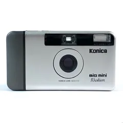 完動品 美品】Konica BiG mini Rhodium 純正ケース 希少
