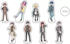 【中古】アクリルスタンド・アクリルパネル 全8種セット 「ALL RUSH!! アクリルぷちスタンド 02.社員旅行ver. グラフアートデザイン」
