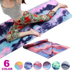 ヨガタオル 柄 ホットヨガ 滑り止め ヨガラグ ストレッチマット y6