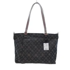 ラシット RUSSET タグ付き トートバッグ リュックサック ポーチ 3点セット モノグラム 総柄 チャコールグレー /UO