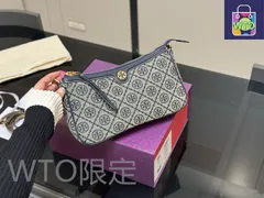 【今日特価】Tory Burch Monogram Armpit Bag・トーリーバーチ モノグラム アームピットバッグ-WTO輸入2