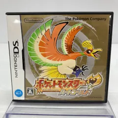05w07787T 【DS】ニンテンドー DS ソフト「ポケットモンスター ハートゴールド」 ケース/説明書/印刷物あり ＊起動のみ確認済＊  ゲームソフト  ◎中古品◎