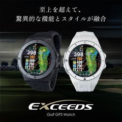 【Sale価格！】Shot Navi EXCEEDS ショットナビ エクシーズ 【メーカー保証】海外コース対応/ゴルフナビ/GPSゴルフナビ/距離計/グリーンビュー/腕時計 ゴルフナビ／値下げしました