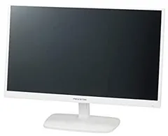 【中古】プリンストン モニター 23.6型 (フルHD 1920×1080/HDMI×1,VGA×1,DVI×1/ブルーライト軽減/広視野角/スピーカー内蔵) ホワイト PTFWDE-24Wのサムネイル