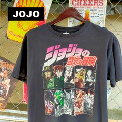 ジョジョの奇妙な冒険 スターダストクルセイダース アニメ キャラクター Tシャツ L サイズ 黒 ブラック 10668