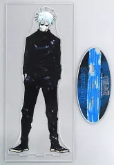 【中古】アクリルスタンド・アクリルパネル 五条悟 アクリルMEGAフィギュア 「呪術廻戦」 ジャンプキャラクターズストア限定