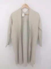 ◇ green label relaxing UNITED ARROWS ニット 長袖 ガウンカーディガン ライトベージュ系 レディース メンズ E  【1302180007091】