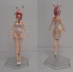 【開封品】バニーガール アイリン 1/12 アクションフィギュア オプションフットパーツセット【汚れ等有】