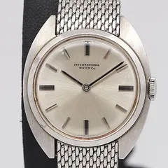 IWC 自動巻き レディース　ヴィンテージ　ジャンク IWC オールドインター レディースウォッチ ラウンドケース 自動