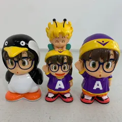 ドクタースランプ　ソフト貯金箱　3種 ドクタースランプソフト貯金箱3種