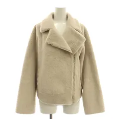 ✨美品✨ JUSGLITTY フェイクムートンライダース ジャケット WEB限定】フェイクムートンライダースジャケット[品番