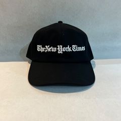 NEW YORK TIMES LOGO DAD CAP ニューヨークタイムズ キャップ