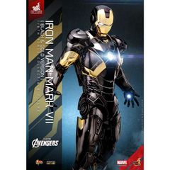 ホットトイズ MMS741D61アイアンマン・マーク7(ブラック＆ゴールド) Hot Toys MMS741D61 Marvel Avengers Ironman Mark VII (Black and
