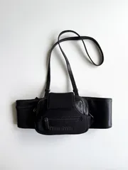 1999 fw miumiu アーカイブ　ショルダーバッグ Miu Miu Archive F/W 1999 Vintage Embossed Leather Python