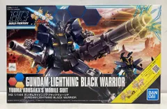 【未開封】1/144 HGBF ガンダムライトニングブラックウォーリア ガンダムビルドファイターズ バトローグ HGBF 1/144 ガンダムライトニングブラックウォーリア│株式会社