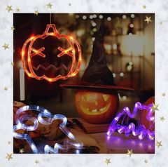 新品★装飾ライト　おばけ　ハロウィン 飾り LED ライト イルミネーション