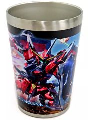 [중고] 머그컵·탕만 HG 1/144 IMMORTAL JUSTICE GUNDAM(이모탈 저스티스 건담) GUNPLA CUP COFFEE TUMBLER BOOK(진공 단열 텀블러) [기동전사 건담 SEED FREEDOM] 세