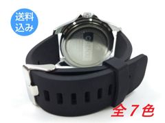 (全７色）スポーツバンド 交換 腕時計ベルト ストラップ シリコン ラバー 22mm(時計は付属しません) メンズ レディース 腕時計 ベルト交換用 工具不要