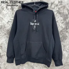 シュプリーム クロス ボックスロゴ フーデッド スウェットシャツ Sサイズ シュプリーム Supreme Cross Box Logo Hooded Sweatshirt クロス