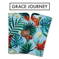 全機種対応 手帳型 スマホケース ALOHA アロハ ハワイアン トロピカル 花柄 フラワー iPhone アンドロイド AQUOS Galaxy Xperia Google Pixel arrows OPPO ケース カバー 折りたたみ