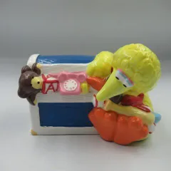 ビンテージ セサミストリート ビッグバード ピギーバンク ソフビ 貯金箱 ビンテージ☆SESAMI STREET☆セサミストリート☆BIG BIRD