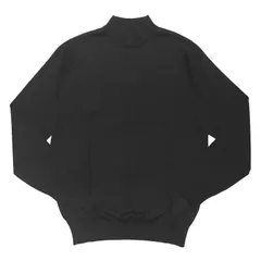 TOMORROWLAND トゥモローランド メンズ ニット / スーパーファインメリノウール ハイゲージ モックネックニット ブラック / セーター 長袖 秋 冬 / 63-02-44-02605