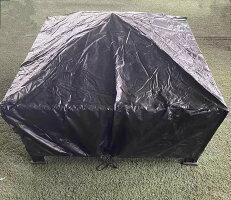 新品　未使用　焚き火台 防水カバー 大型 バーベキュー コンロ 屋外 大型　便利　お買い得