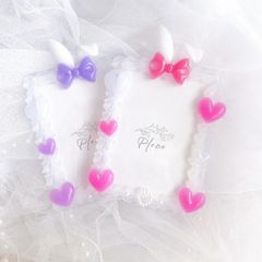 《sale》ホイップデコ♡うさ耳 トレカサイズB8