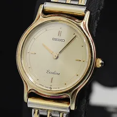 送料無料【電池交換済】 SEIKO セイコー エクセリーヌ EXCELINE