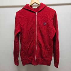 olivedesolive フルジップアップパーカー 赤 ヴィンテージ メンズ 古着 M-C-383