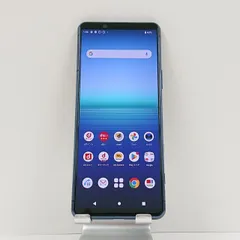 Xperia 5 II SO-52A docomo ブルー 送料無料 本体 c07127