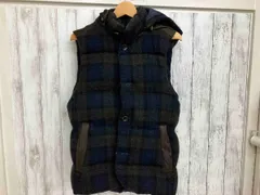 COMME CA MEN/ダウンベスト/07-21DD03/チェック